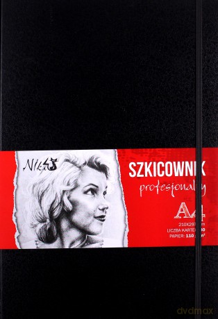 Szkicownik A4 110g 80K