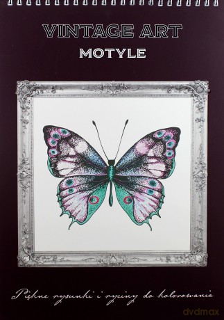 Vintage Art. Motyle [KSIĄŻKA]