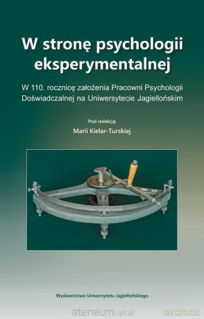 W stronę psychologii eksperymentalnej [KSIĄŻKA]