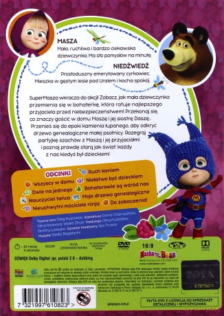 Masza i Niedźwiedź część 6: Bohaterowie są wśród nas [DVD]