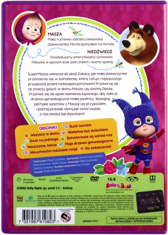 Masza i Niedźwiedź część 6: Bohaterowie są wśród nas [DVD]