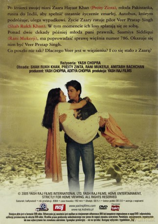 Veer-Zaara (Kolekcja Bollywood) [DVD]