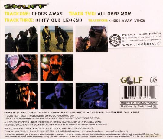 Snuff: Chocs Away [CD]
