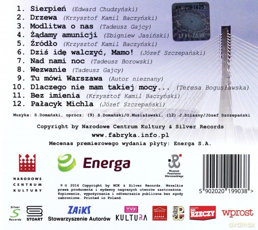 Fabryka: Sierpień [CD]