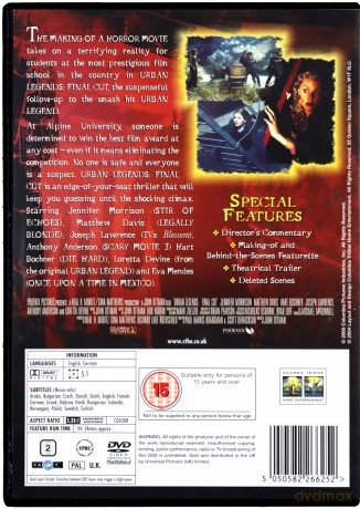 Ulice strachu II: Ostatnia odsłona [DVD]