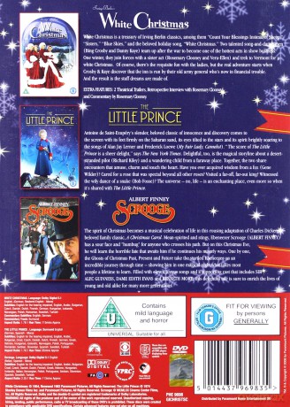 Białe Boże Narodzenie | Mały Książę | Opowieść wigilijna [BOX] [3DVD]