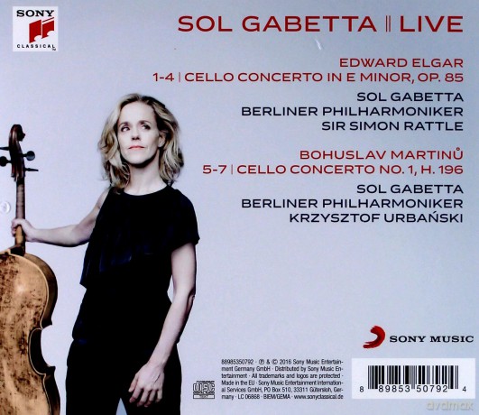 Sol Gabetta: Live [CD]