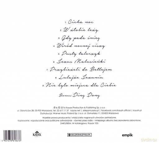 Kayah: Gdy Pada Śnieg [CD]
