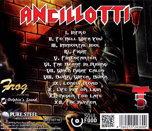 Ancillotti: Strike Back [CD]