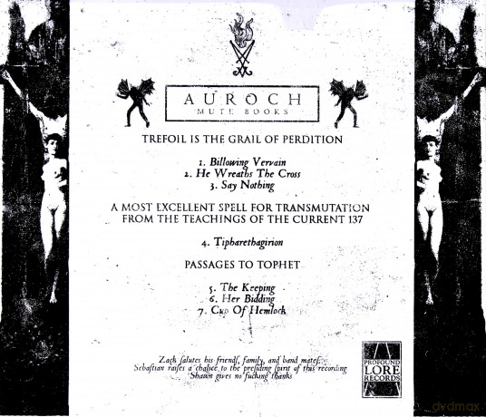 Auroch: Mute Books [CD]