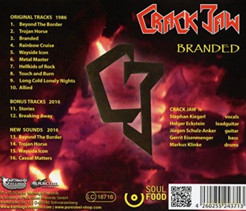 Crack Jaw: Branded [CD]