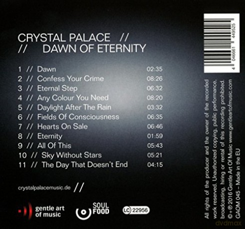 Crystal Palace: Dawn Of Eternity [CD]