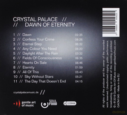 Crystal Palace: Dawn Of Eternity [CD]