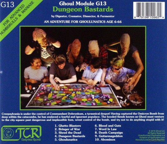 Ghoul: Dungeon Bastards [CD]