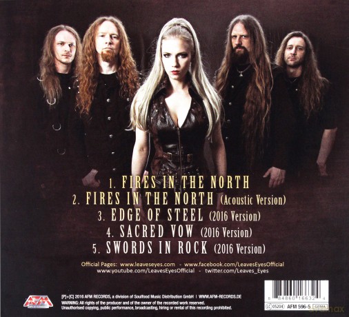 Leaves Eyes: Fires In The North [CD]