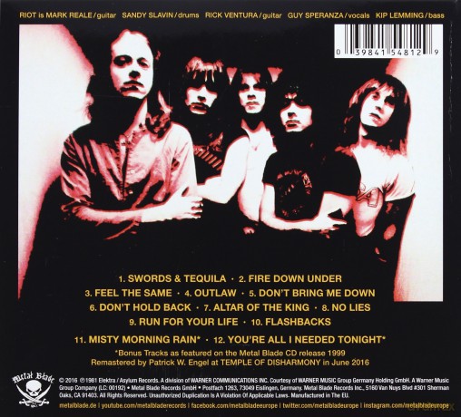 Riot: Fire Down Under [CD]