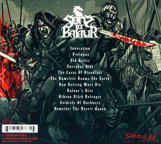 Sons Of Balaur: Tenebris Deos (Limited Edition) [CD]