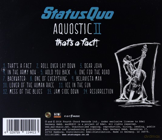 Status Quo: Aquostic II - That's A Fact [CD]
