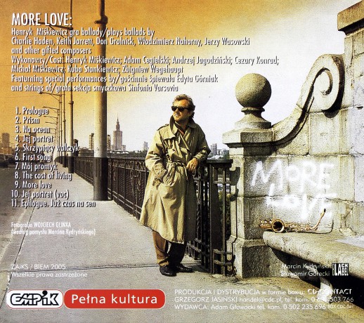 Henryk Miśkiewicz: More Love [CD]