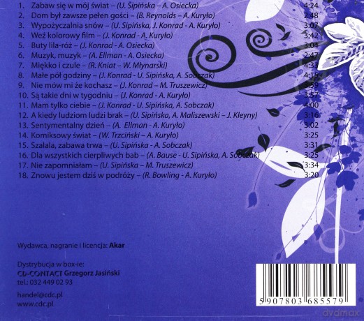 Urszula Sipińska: Antologia vol. 2 [CD]