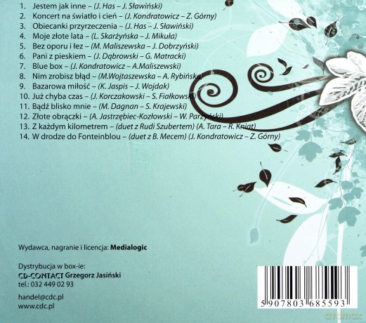 Krystyna Giżowska: Antologia vol. 1 [CD]