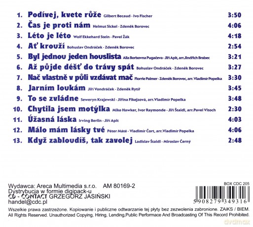 Helena Vondrackova: Portrety czeskich gwiazd: Helena Vondrackova [CD]