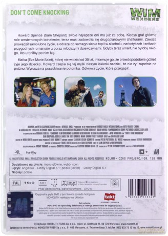Nie wracaj w te strony [DVD]