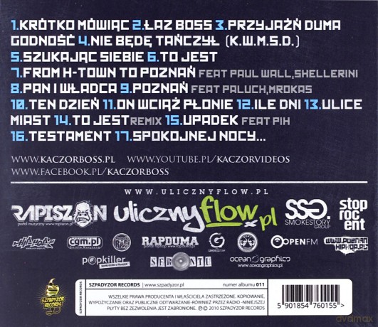 Kaczor: Przyjaźń, Duma, Godność [CD]