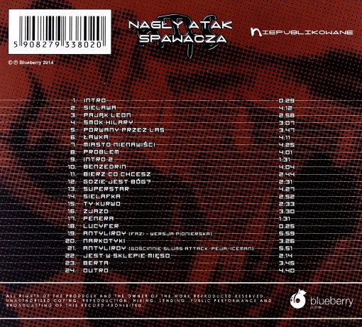 Nagły Atak Spawacza: Niepublikowane [CD]