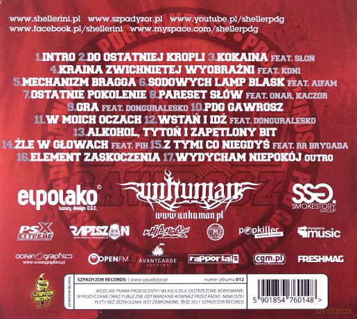 Shellerini: Pdg Gawrosz [CD]