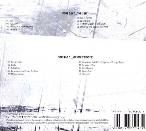 Dope: Master Exploder + The Ugly [2CD]