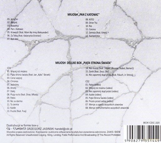 Miuosh: Pan Z Katowic + Piąta Strona Świata [2CD]+[DVD]