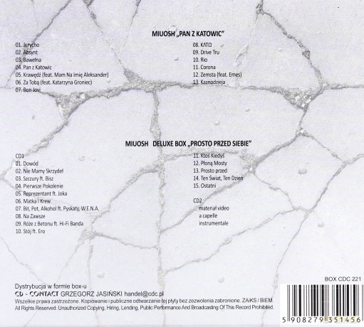 Miuosh: Pan Z Katowic + Prosto Przed Siebie [3CD]