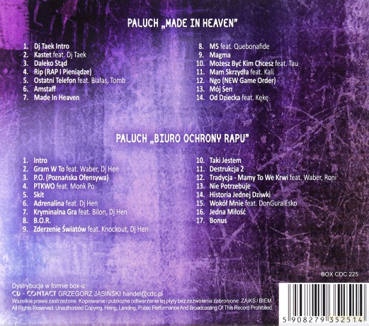 Paluch: Made In Heaven + BOR [2CD]
