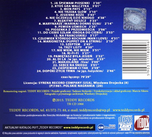 Wiesława Drojecka: Śpiewałam ludziom na pocieszenie vol. 2 [CD]