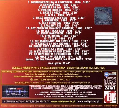 Danuta Rinn & Bogdan Czyżewski: Pamiętaj o mnie vol. 1 [CD]