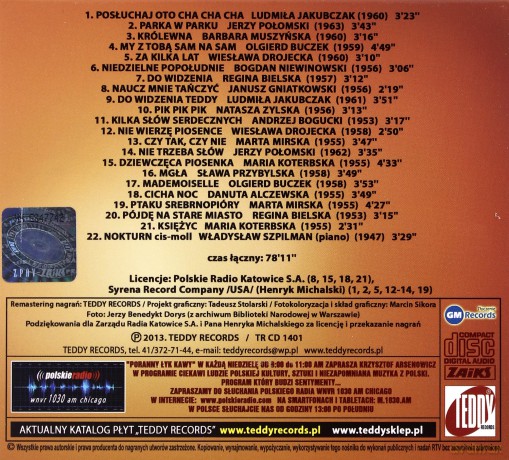Władysław Szpilman: Muzyczne Portrety [CD]