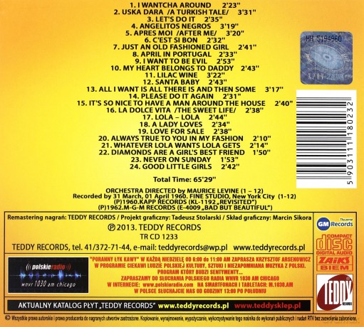 Eartha Kitt: 24 Golden Hits [CD]