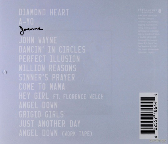 Lady Gaga: Joanne (Deluxe) [CD]