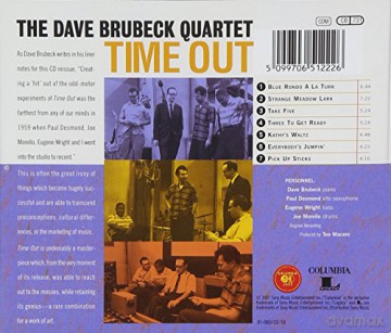 Dave Brubeck Quartet: Time Out [CD]