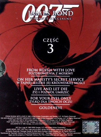 007 James Bond Ultimate Edition BOX 3 [5DVD]