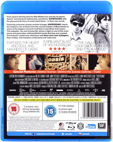 Oasis: Supersonic [Blu-Ray]