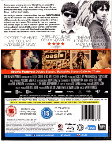 Oasis: Supersonic [Blu-Ray]