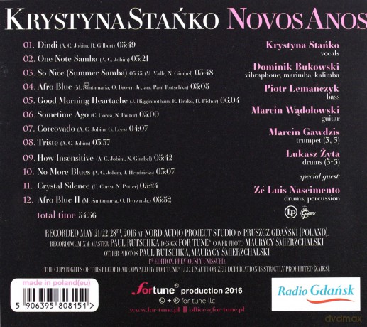 Krystyna Stańko: Novos Anos [CD]