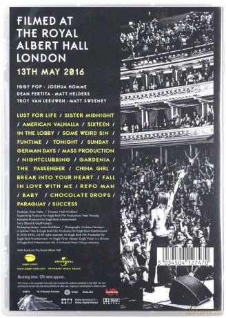 Iggy Pop: Post Pop Depression: Live At The Royal Albert Hall (PL) [DVD]