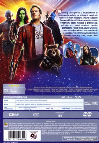 Strażnicy Galaktyki 2 [DVD]