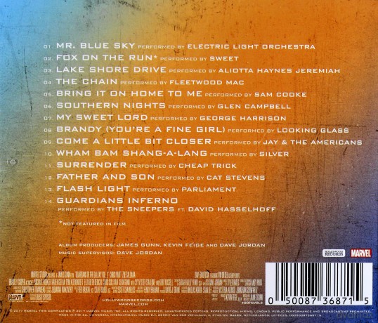 Guardians of the Galaxy Vol. 2 soundtrack (Strażnicy Galaktyki 2) [CD]