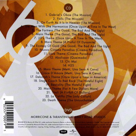 Ennio Morricone: 60 (Deluxe Edition) [CD]+[DVD]