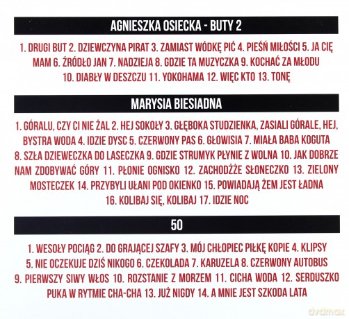 Maryla Rodowicz: Agnieszka Osiecka - Buty 2 / Maryla Biesiadna / 50 [BOX] [3CD]