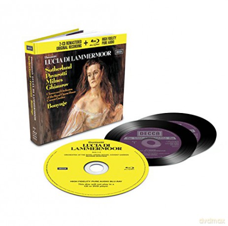Luciano Pavarotti: Donizetti Lucia Di Lammermoor [BOX] [Blu-Ray]+[2CD]